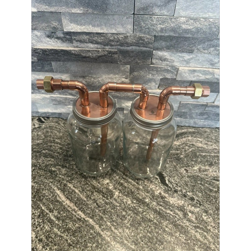 CoProof 1/2 Gallon Mason Jar Thumper Kit Double Distill W/Jars