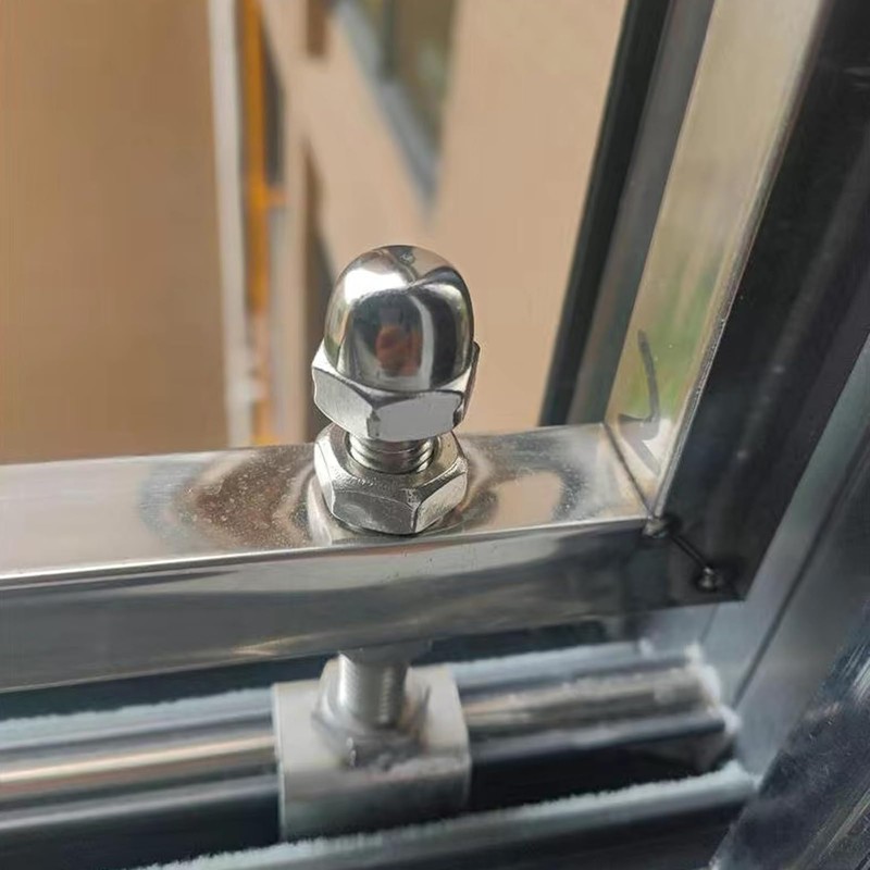 Yesmin 12 Pcs M8 Dome Nut,For Industry,Power,Hardware,Equipment,Etc