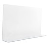 WOONEKY Bathtub Splash Guard Corner Spatter Preventer Kitchen Sink Splashing
