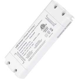 25W Dimmable Driver LED Power Supply - ETL 12V DC Dimming LED Drivers Transformer Compatible with Lutron, Leviton