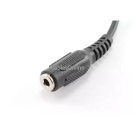CablesOnline 6ft 3.5mm Stereo Audio Male to Female Extension Cable/Cord, CablesOnline AV-206
