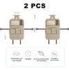 XDV Car Seat Organizers,Multi-functional Back Seat Protectors, Storage Pouches, and