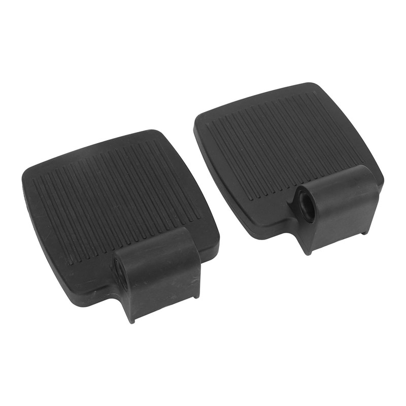 2pcs Wheelchair Footrests Professional Plastic Replacement Wheelchair Footplate Pedal Accessory
