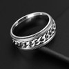 Gifts for Son Fidget Ring Anillos Para Hombre Mens Spinning
