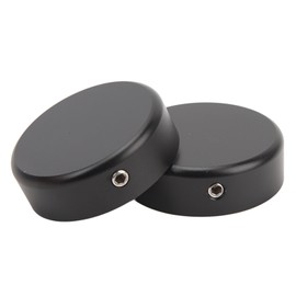 2Pcs Front Fork Stem Cover Durable Delicate Look Upper Fork Stem Cover Axle Nut Cap for CMX 250 300 500 Black