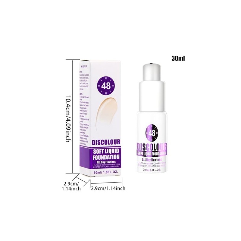 Base Maquillaje Cambio Color Cosmética Correctora Que Adapta Piel Rostro