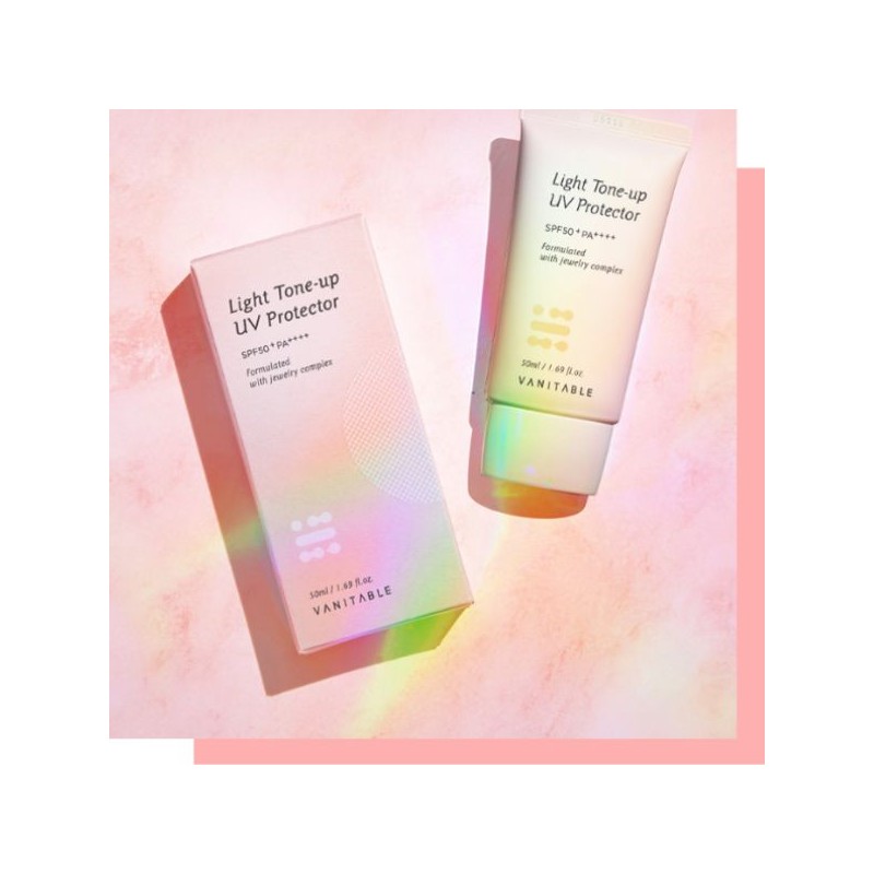 VANITABLE Light Tone-Up UV Protector SPF50+ PA++++ 50ml