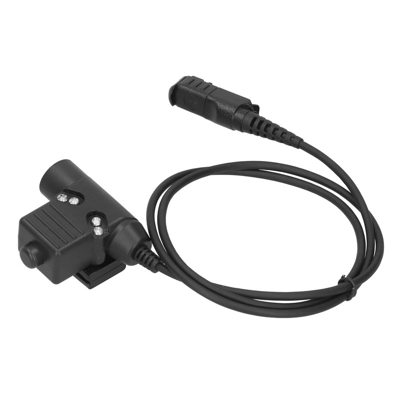 U94 PTT Cable Plug Headset Adapter Fit for Motorola P6600/6620/XPR3300