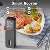 BFOUR 2025 Fleischthermometer kabellos,Smart Bluetooth Grillthermometer,Doppelalarm,App-Überwachung,IP67 wasserdicht,Backofenthermometer für BBQ, Grill,