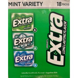 Gummy Mint Variety 18 packs Spearmint/Polar Ice/Peppermint