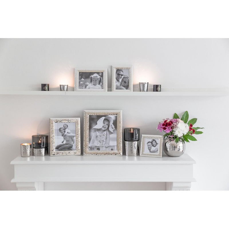 EDZARD Gubbio Silver Plated Tarnish Resistant Photo Frame