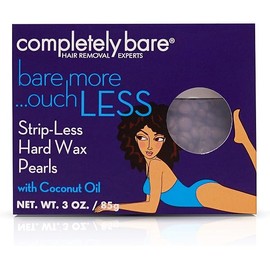 completely bare bare more ouch LESS Strip-Less Hard Wax Pearls Kit