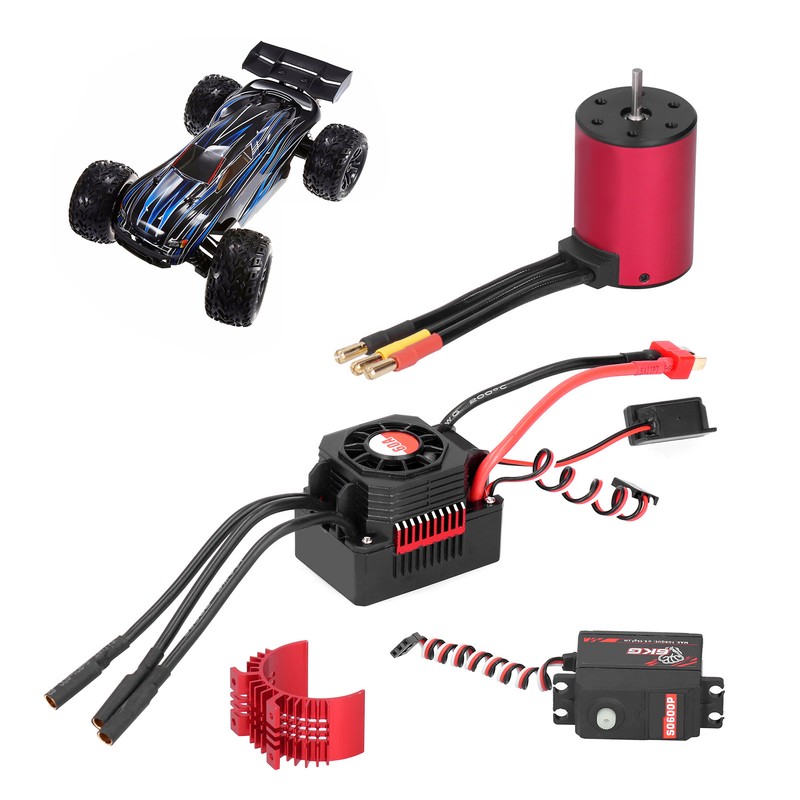 SURPASSHOBBY 3650 4500KV Motor with Cooling Shell 60A ESC +6KG