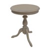 Carolina Chair & Table Gilda Side Table, Weathered Gray