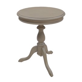 Carolina Chair & Table Gilda Side Table, Weathered Gray