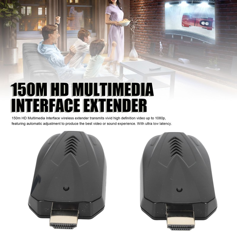 150m Mini HD Multimedia Interface Wireless Extender Powerful Embedded Antennas