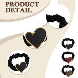 3 Stück Haargummis Damen Haarspangen und Haargummis für feine und lange Haare - langlebig und robust Kinderspängchen Haarringe mit Gummiband, Haargummis für Damen und Mädchen Silk Scrunchies