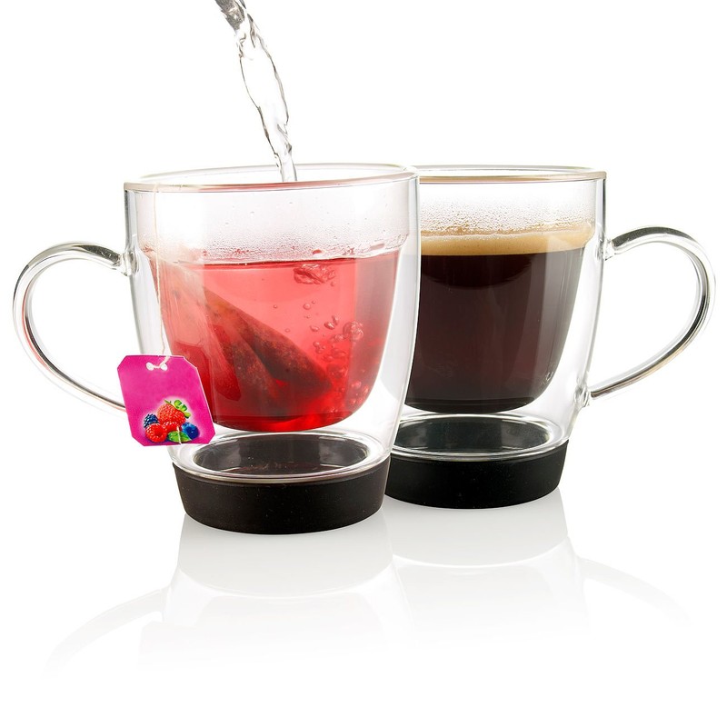 Cucina di Modena Double-Walled Cup for Coffee, Tea etc, Set