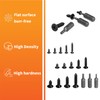465 Pcs Wood Screws for Wood Screws Assortment, M3 M4