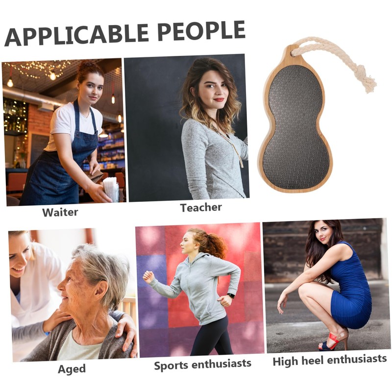 BIUDECO Nail Machine Foot File Callus Remover Glass Foot Scraper