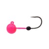 Soft-Lock Tungsten Jig Head (Pink, 1/16oz - Hook #6)
