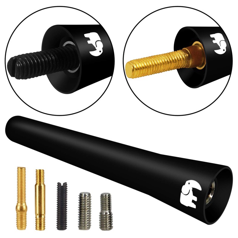 ONE250 2.5" Short Copper Core Antenna, Compatible with Volkswagen VW