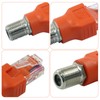 Jiozermi 2 Pcs RF to RJ45 Converter Adapter，Coaxial to Ethernet