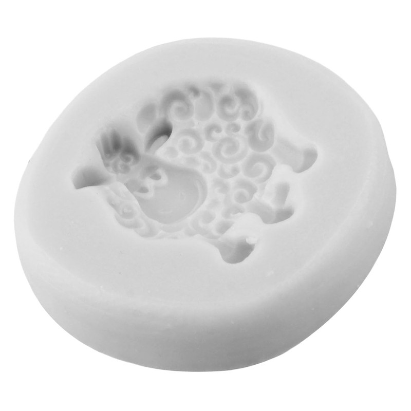 TAOXIBEI Animal Polymer Clay Mold Sheep Silicone Molds