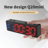 Portable Gym Interval Workout Fitness Clock Countdown/UP/Stopwatch Magnetic USB Rechargable