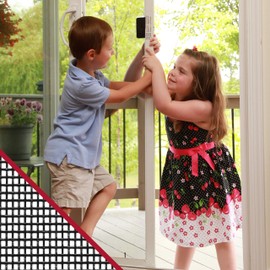 Saint-Gobain ADFORS Extra Strength Door & Window Screen Replacement Kit, 36 inches x 84 inches, Comes with Spline & Rolling Tool - Charcoal