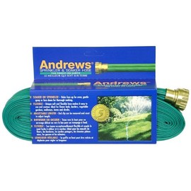 Set of 4 Andrews 100-Foot 2 Tube Sprinkler Hose