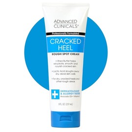 Advanced Clinicals Cracked Heel Cream for Dry Rough Spots Calluses by Clinicls, refer to detailed page, refer to detailed page, refer to detailed page / Advanced Clinicals Cracked Heel Cream for Dry Rough Spots Calluses by Clinicls, 상세페이지 참조, 상세페이지 참조, 상세페이지 참조