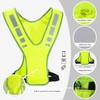 MaximalPower Reflective Vest for Walking at Night - Adjustable Reflective