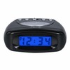 Equity 31003 LCD Snooze Alarm Clock, Black