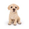 Uvia H16234-4 Raising Head Labrador Retriever Doll Figurine 3.7 x