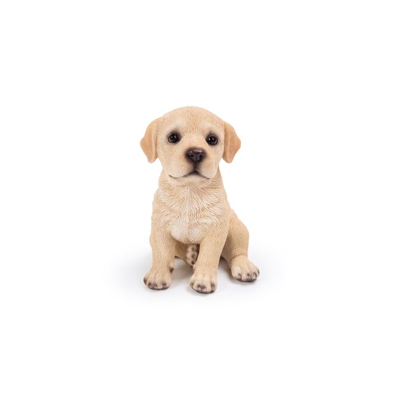 Uvia H16234-4 Raising Head Labrador Retriever Doll Figurine 3.7 x