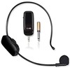 2.4G Microphone Headset, 2 in 1，165ft Range,Fitness Microphone Headset for