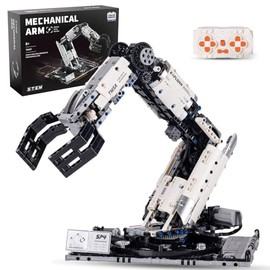 UNCLE BRICK Mechanical Technical Arm Building Blocks Set,Toy Set with Remote Control and 8-Way Control,STEM Educational Toys,Set for Boys and Girls 8-14,Technic Robotic Arm Set for Adult(1029Pcs)