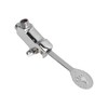 Faucet Foot Pedal Valve Silver Stainless Steel Water Saving Floor