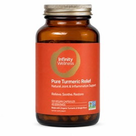 Cápsulas De Cúrcuma Infinity, Suplemento De Curcumina De Alta Potencia, Suplemento Orgánico Certificado Por La Usda Con Pimienta Negra Y Jengibre,... 
