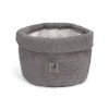 Jollein Bliss Knit Changing Table Basket, Storm Grey