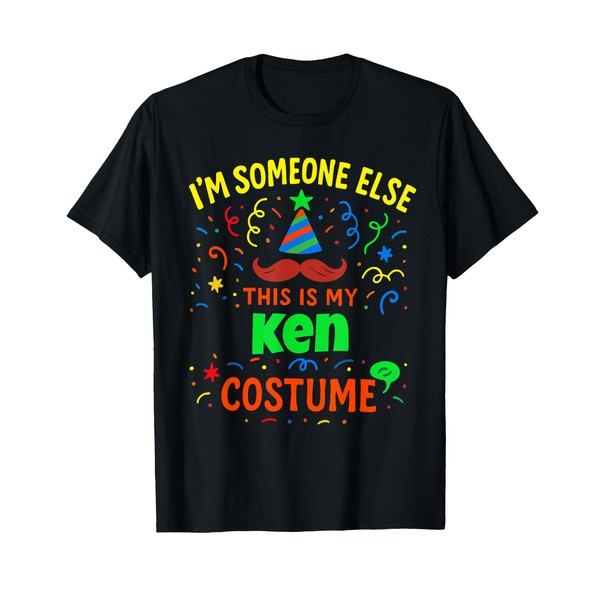 Last-Minute Name Costume Ken Ironic Funny Humor T-Shirt