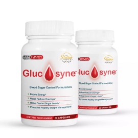 Glucosyne 2 Pack Glucosyne, fórmula de control de azúcar en la sangre-60 Cápsulas x2