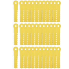 Eyoloty 70289A Nylon Replacement Blades Compatible with Weed Warrior 14867B Push-N-Load 3-Blade Trimmer Head,PivoTrim Hybrid and Ugly Head Hybrid 2-N-1 Weed Trimmer Heads (36 Pack)