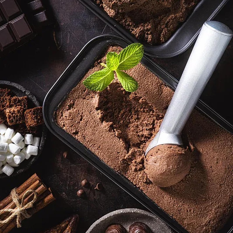 2 Pcs Ice Cream Scoop 7 Inch, Non-Stick