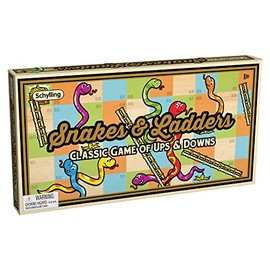 Schylling-Snakes & Ladder Game-(Age 3+)- (SLG)