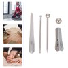 jojofuny 5pcs Tile Caulk Finishing Tool Set Grout Removal Tools