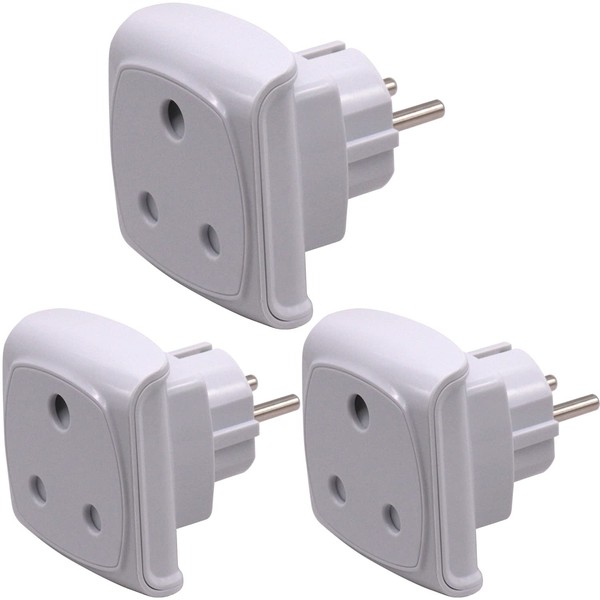 DentJet S??dafrika 3-poliger Gro?er Stecker Typ M Adapter (Nicht f??r