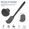 MiorBiit Silicone Spatula Set of 6, Food Grade, High Temperature