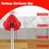 2 Pack Deep Cleaning Spin Mop Replacement Scrub Head Scrub